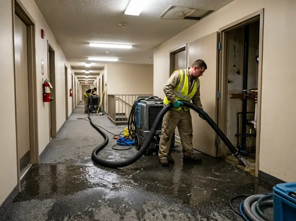 multi-unit-apartment-hallway-f-005 — frequently asked questions, Emergency Burst Pipe Water Extraction & Removal in Countrys…
